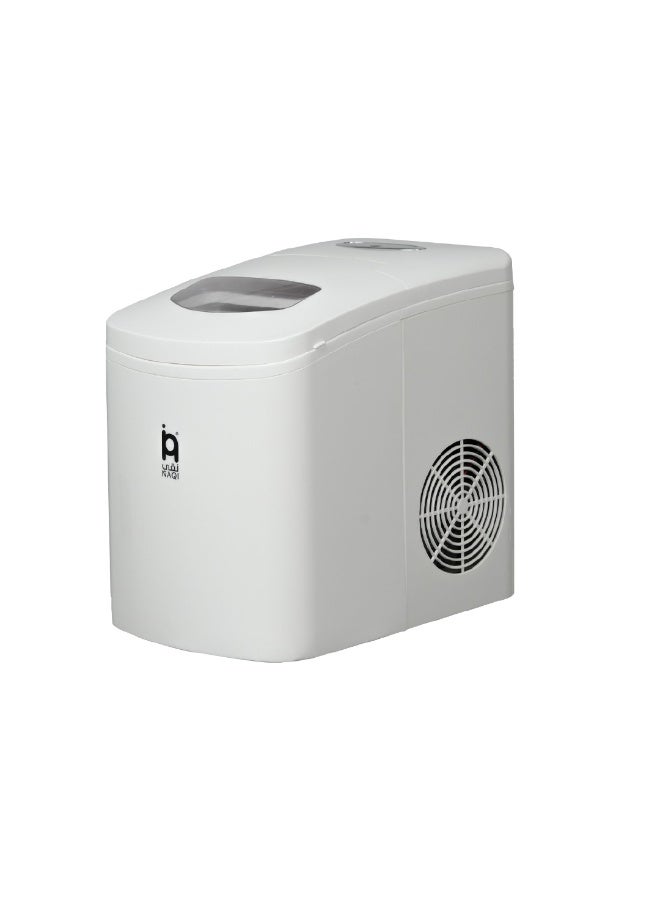 NAQI Ice Maker – 9 Cubes per 10 Min with Low Water Alert & Transparent Lid - Image 1