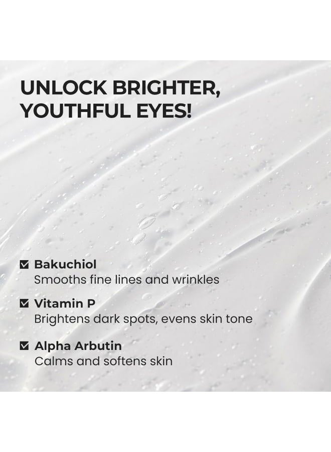 SKIN & LAB SKIN SCIENCE SOLUTION [SKIN&LAB] سيروم العين باكوشيول مع الكافيين، سيروم كوري تحت العين، للعناية بالتجاعيد ومكافحة الشيخوخة، نباتي، خالي من التجارب على الحيوانات (0.5 أونصة سائلة) - Image 3