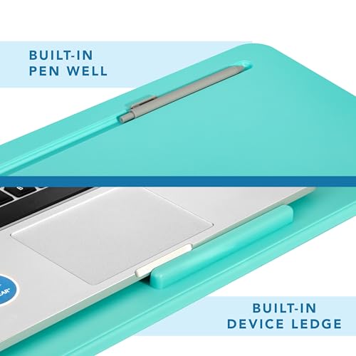 LAPGEAR Original Lap Desk – Fits Up to 17” Laptops – Aqua Sky – Style No. 45159 - Image 4
