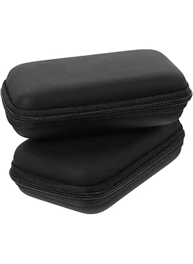 Yarnow 2pcs Canvas Microphone Case Bag EVA Shockproof Storage Compact for Travel - Image 1