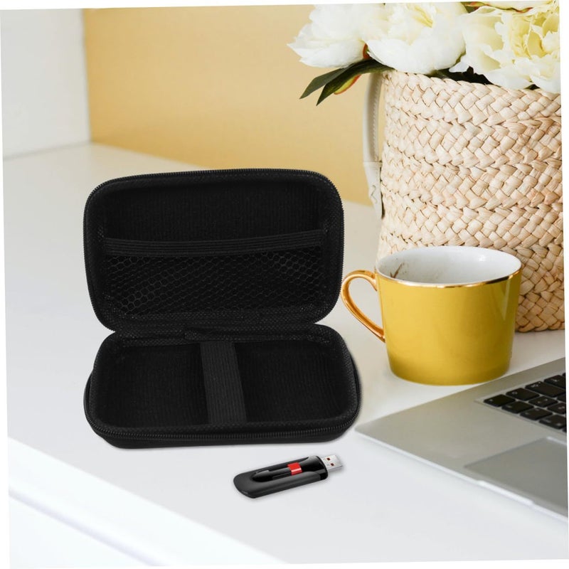 Yarnow 2pcs Canvas Microphone Case Bag EVA Shockproof Storage Compact for Travel - Image 5