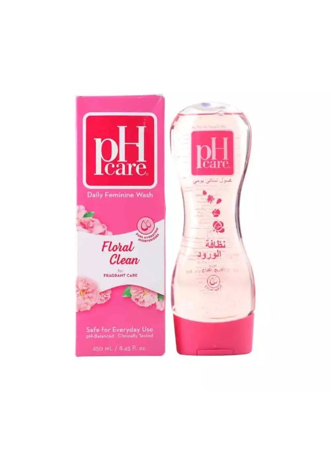 Ph Care Daily Intimate Feminine Wash Floral Clean for Fragrant Care Wash- 250 ml - Image 1