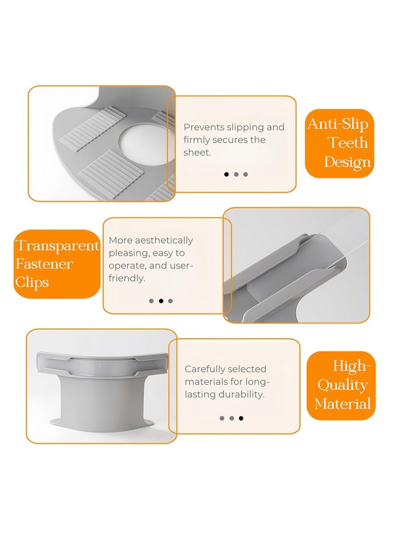 Bed Sheet Holder With Lock Strips, 4 Pieces Bed Sheet Clips, Removable Fitted Sheet Corner Holders, Heavy Duty Bed Sheet Fasteners Non-Slip For Mattress Protectors, Blankets, Bedding - Image 5