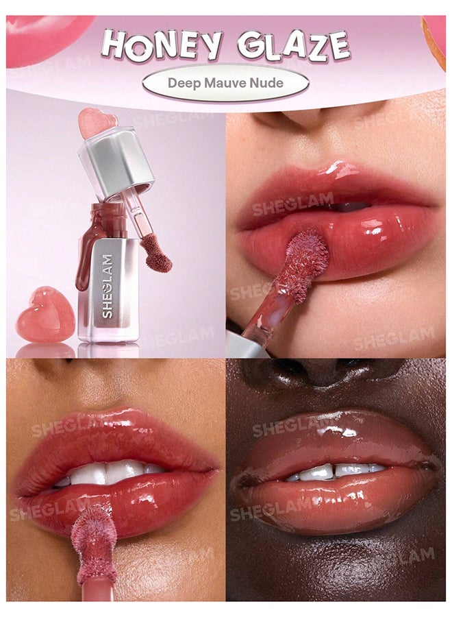 SHEGLAM Glass Lock Air Gloss-Honey Glaze Honey Glaze - Image 4