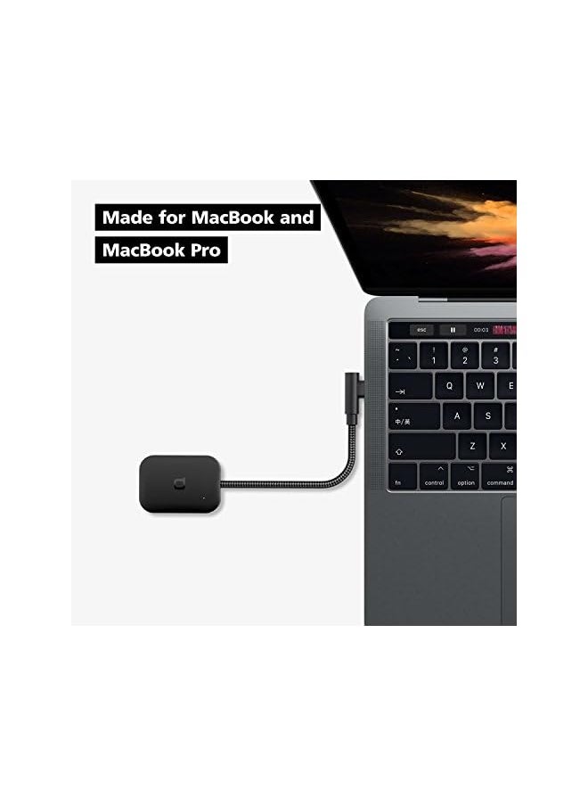 nonda - Usb C To Hdmi Adapter (4K@60Hz), Usb Type-C To Hdmi Adapter [Thunderbolt 3] For Macbook Pro 2017/2016, Macbook Air/Ipad Pro 2016/2015, Samsung Galaxy Note S8, Chromebook Pixel And More - Image 1