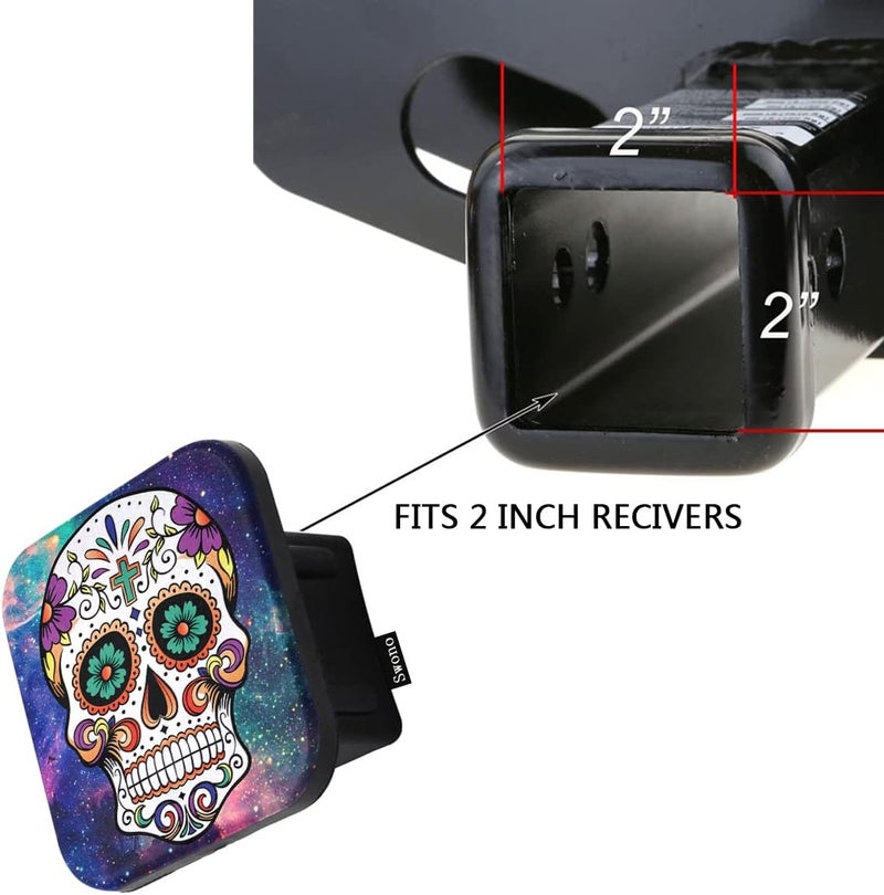 Swono Sugar Skull Hitch Cover - Image 3