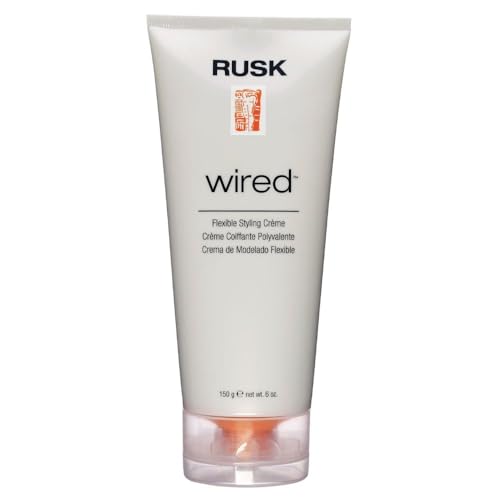 RUSK Designer Collection Wired Flexible Styling Creme Lifts Shines and Creates Soft GravityDefying Body 6 oz
