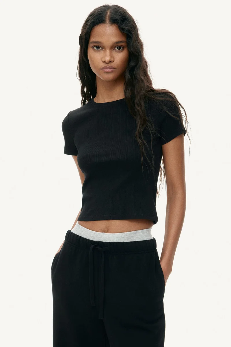 اتش اند ام بنطلون رياضي بساق مستقيمة