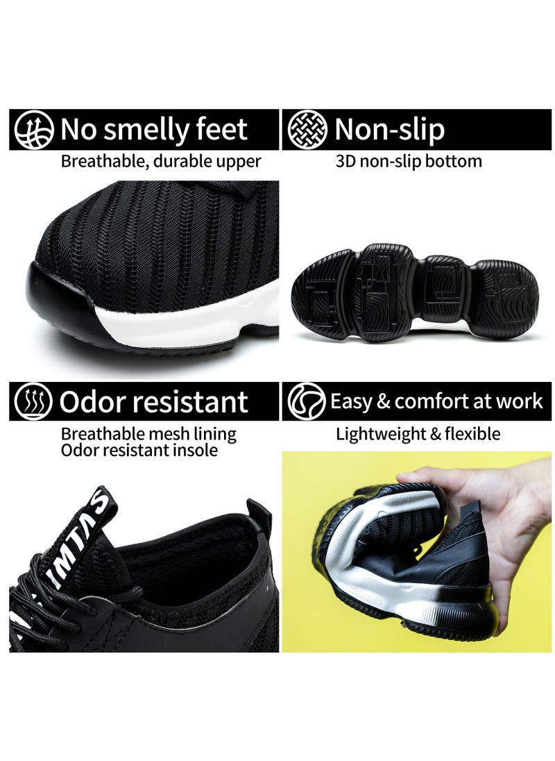 SLIMTA Men Women Safety Shoes Non-Slip Steel Toe Cap Trainers Mesh Breathable Lightweight Comfortable Puncture Proof Industrial Shoes - pzsku/ZBCFBEDBBFC671612F2ADZ/45/_/1719043674/9b7b9751-2dd6-4cd8-933e-697db18b7b97