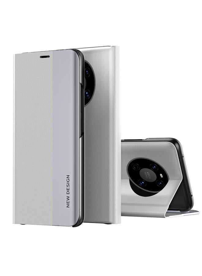 اس-توب جراب لهاتف Huawei Mate 40 Pro، جراب جلدي ممتص للصدمات مطلي بالجانب - Image 1