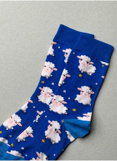 The Socks Hype Sheep Socks for Men Women - Comfortable Cotton Blend Socks | Suitable for 35-42 Sizes | Adorable Farmyard Design, Perfect for Animal Lovers  - Image 4