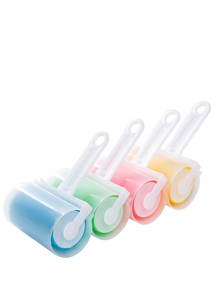 4 Pcs Lint Rollers Pet Roller - Image 1