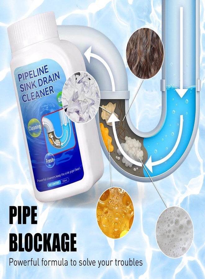 WYH Pipeline Dredging Agent Sink Drain Cleaner - Powerful Quick Cleaning Drain Toilet Cleaner Tool, Unclog Toilet Clog And Kitchen Sink Pipe Unblocker Powder (1pc) - Image 2