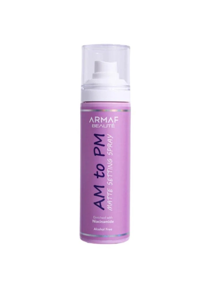 Matte Makeup Setting Spray with Niacinamide – 120ml