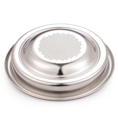 LAUCIPPOS Espresso Machine Single Shot Filter Basket - 58 mm Non-Pressurized Stainless Steel - Reusable, For Gaggia, for Rancilio - 7 grams - Image 3