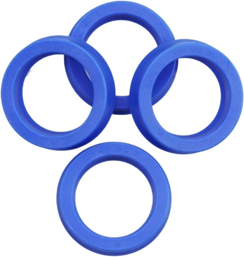 UN UHS 4 5 6 .3 7 8 10 11.2 12 14 Polyurethane PU Shaft Piston Rod U-Cup Seal O Ring Grooved Gasket Hydraulic Cylinder Oil(UN 5x10x5,Quantity-20Pieces) - Image 3