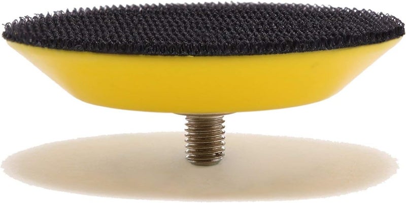 Ouya 3PCS 3" Hook and Loop Backing Pads 1/4"-20 Threads Polishing Buffing Plate for Dual Action Car Polisher - Image 3