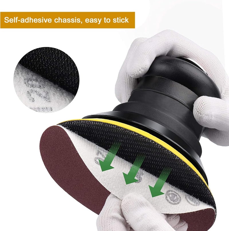 Ouya 3PCS 3" Hook and Loop Backing Pads 1/4"-20 Threads Polishing Buffing Plate for Dual Action Car Polisher - Image 5