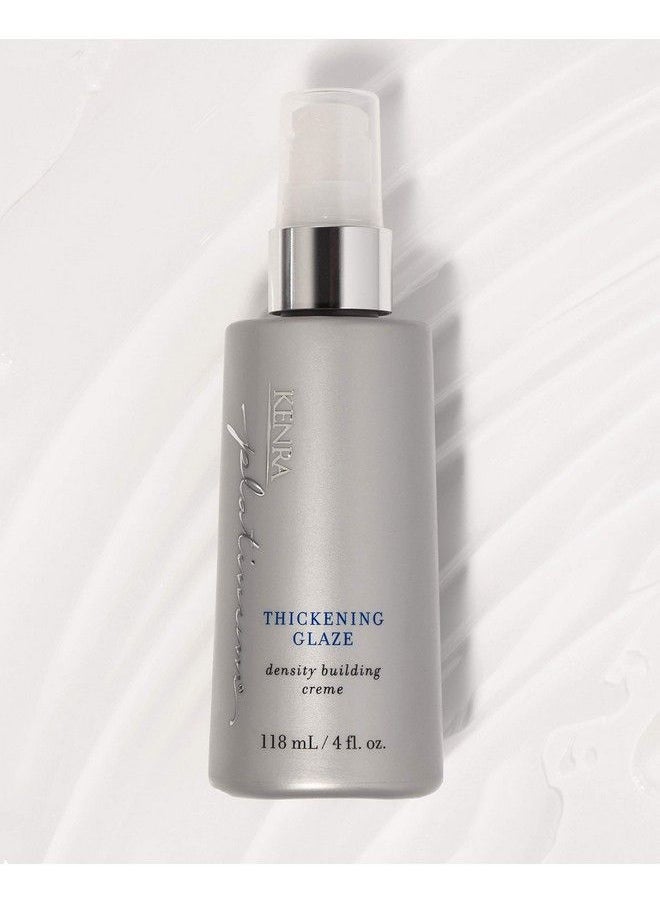 Kenra Professional Kenra Platinum Thickening Glaze | Volumizing Styler | Adds Fullness & Body | Lightweight Conditioning | Density Building For Thick Healthylooking Styles | All Hair Types | 4 Fl. Oz  - Image 5