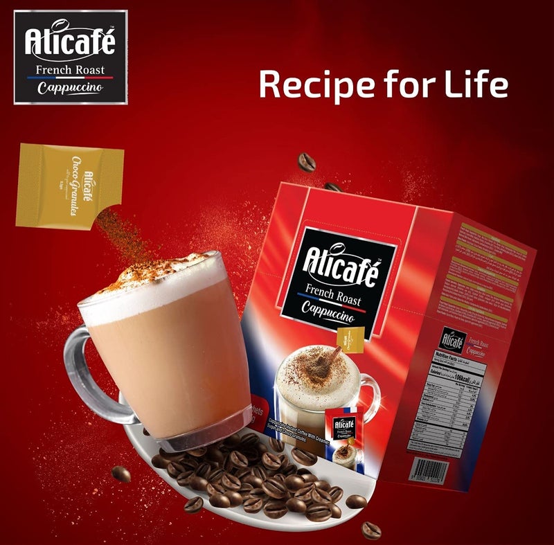 Alicafe French Roast Cappuccino (20 Sachets) 558g - Image 3