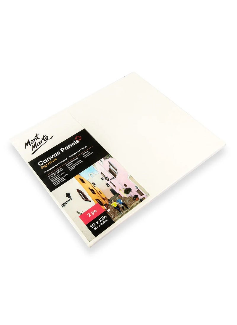Mont Marte 2-Piece Canvas Panels 10x12 Inch Size  - Image 2