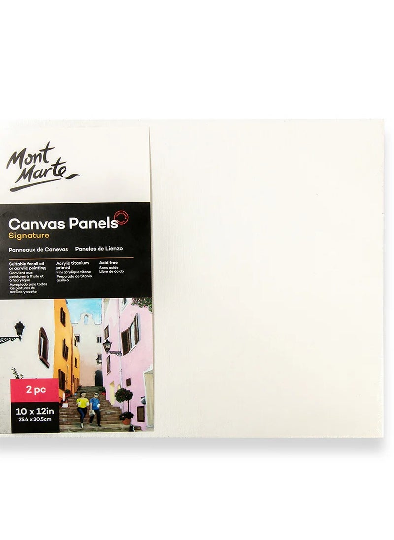 Mont Marte 2-Piece Canvas Panels 10x12 Inch Size  - Image 3