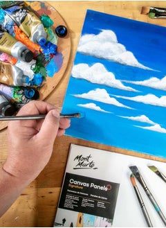 Mont Marte 2-Piece Canvas Panels 10x12 Inch Size  - Image 4