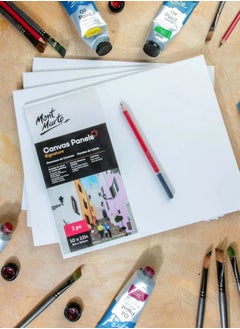 Mont Marte 2-Piece Canvas Panels 10x12 Inch Size  - Image 5