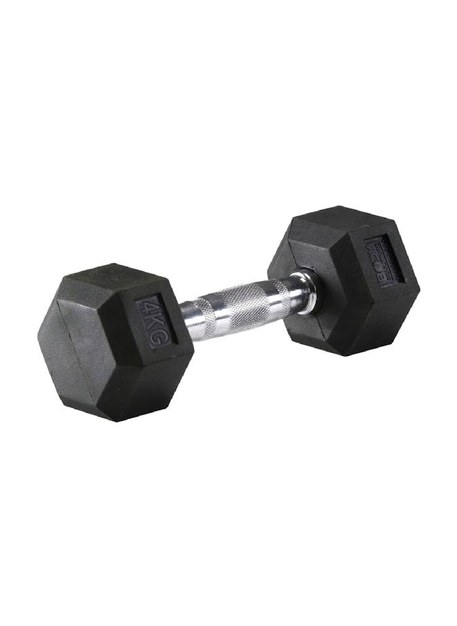 Hex Shaped Rubber Coated Dumbbell Black and Silver 4 kg BW-460-4KG - pzsku/ZBCFCA67D2FFCEB6D8E5EZ/45/_/1705842346/43d5f730-9efc-46e0-b4c5-bea879db96be