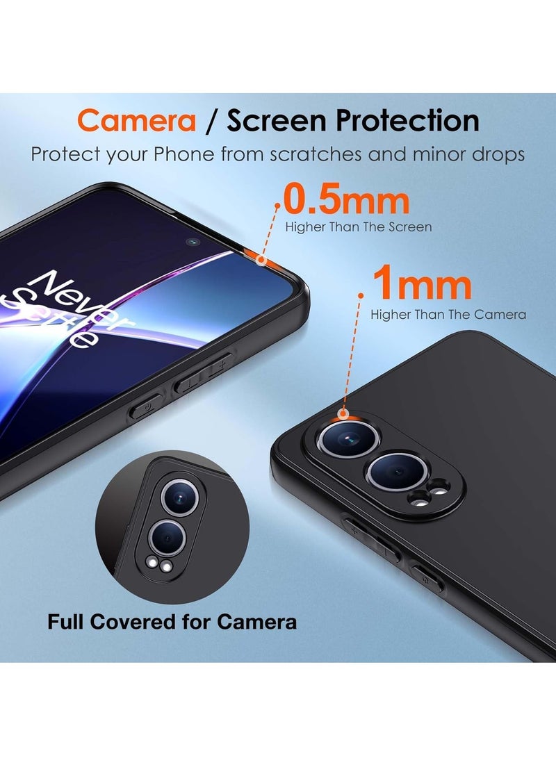 BORTONY OnePlus Nord CE 4 Lite Case Cover liquid Silicone Ultra Clear Case Shockproof Protective Bumper Shell Corner Cover for OnePlus Nord CE 4 Lite - Image 3