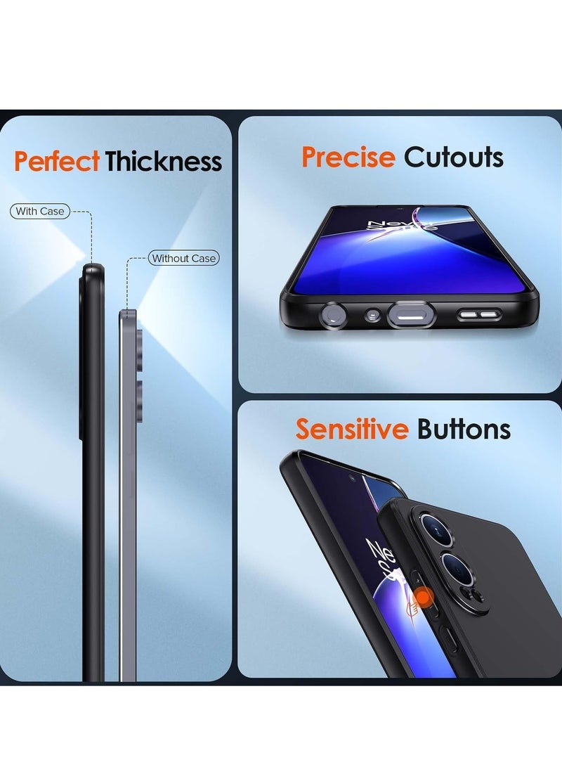 BORTONY OnePlus Nord CE 4 Lite Case Cover liquid Silicone Ultra Clear Case Shockproof Protective Bumper Shell Corner Cover for OnePlus Nord CE 4 Lite - Image 5