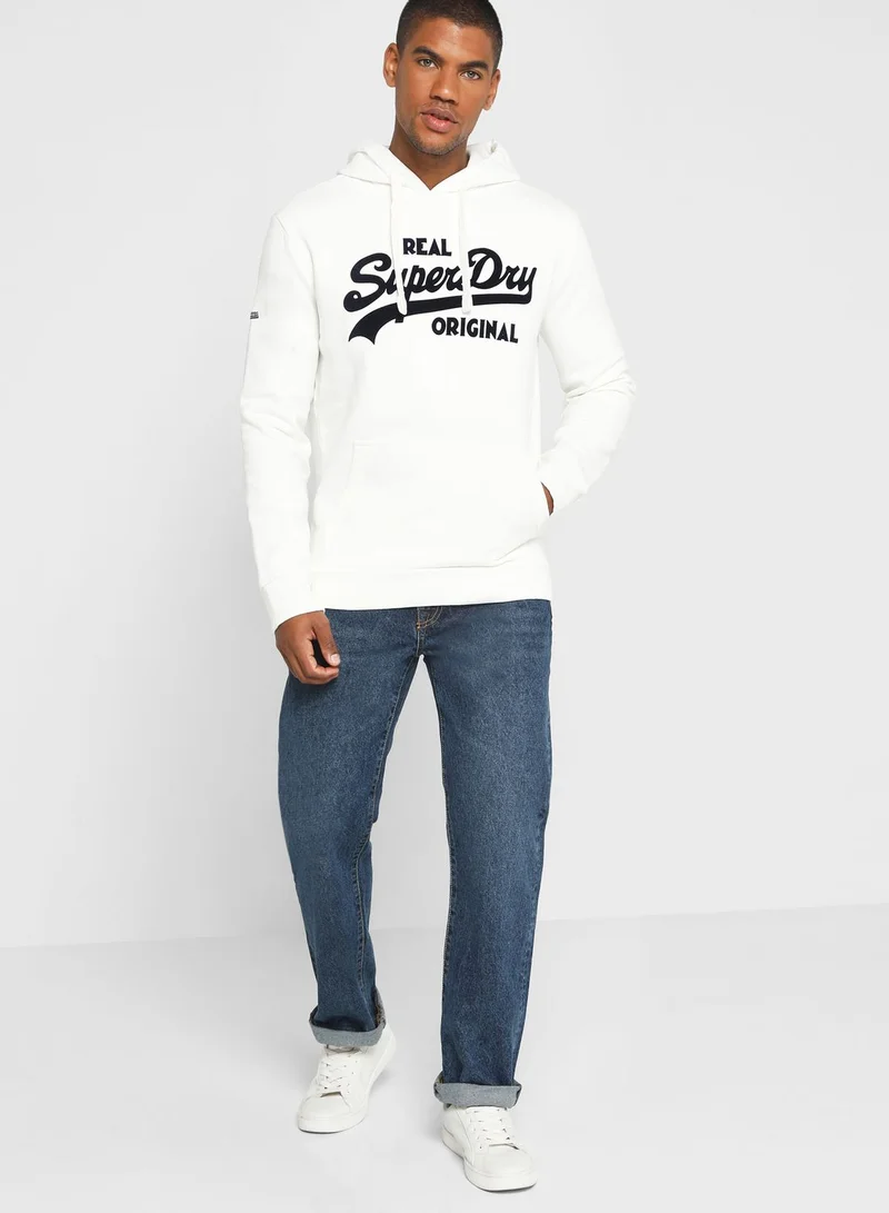 Superdry Dark Wash Straight Fit Jeans