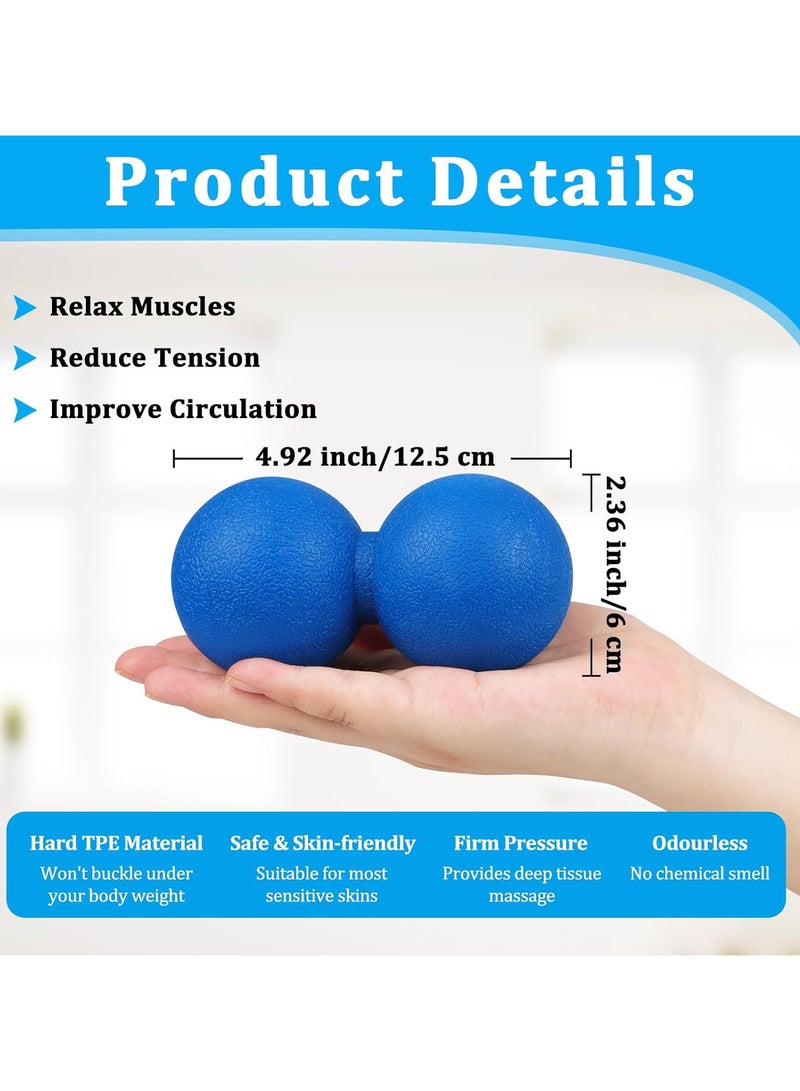 Loquat Peanut Massage Ball, 1PCS Hard Lacrosse Ball, Physical Therapy Massage Balls for Plantar Fasciitis Recovery and Tight Muscles Relax - Image 3