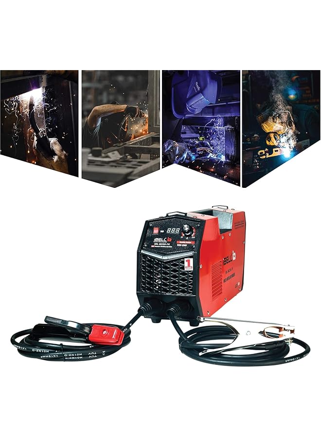 آي بيل آلة لحام قوس العاكس 220 78 متعددة المعادن من الفولاذ المقاوم للصدأ والحديد والفولاذ الكربوني والنحاس والألمنيوم والزنك Igbt 220A - Image 5