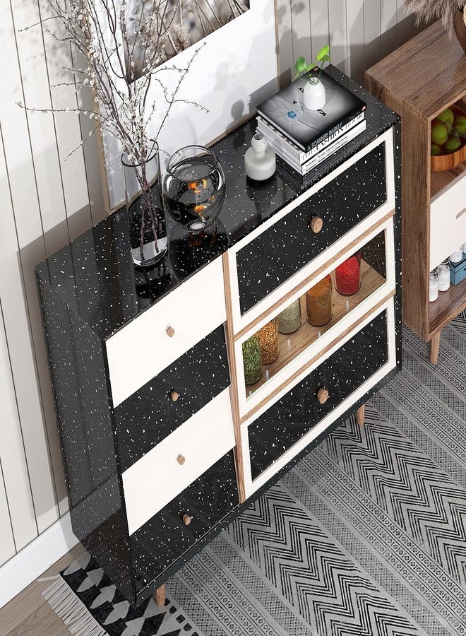 Livelynine Galaxy Black Granite Contact Paper for Countertops Waterproof Marble Countertop Peel and Stick Counter Top Covers Kitchen Wallpaper Self Adhesive Desk Vinyl Wrap Bathroom Sticker 15.8x78.8 - Image 5