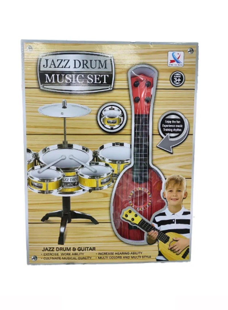 Jazz Drum And Guitar Music Toy - Image 1