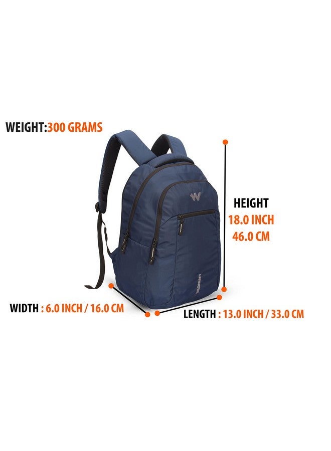 Wildcraft Polyester 34 liters Multi-Colour Casual Backpack (Navy Blue) - Image 4