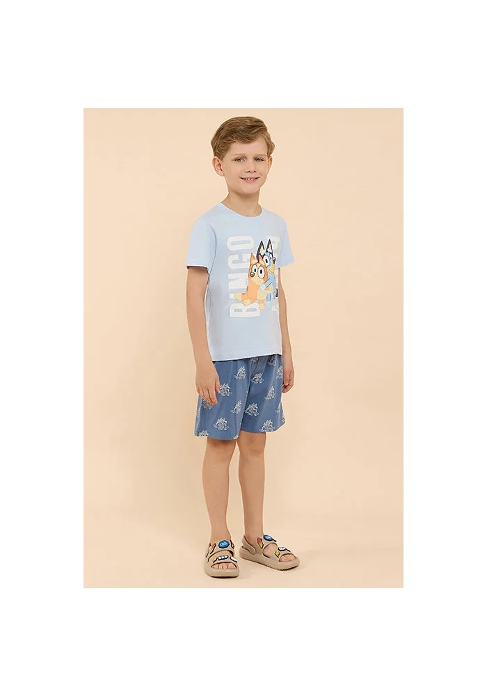 أر أند بي Bluey Print Shorts Pyjama Set