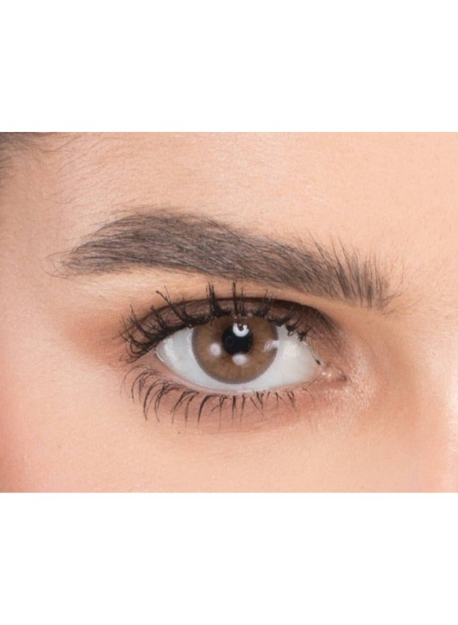 Naturel La Mocha Monthly Disposable Colored Contact Lenses Unisex Cosmetic Contact Lenses  - Image 1