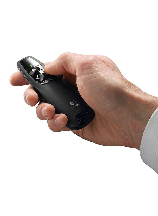 Logitech Wireless Laser Presenter Remote Control Black - Image 5