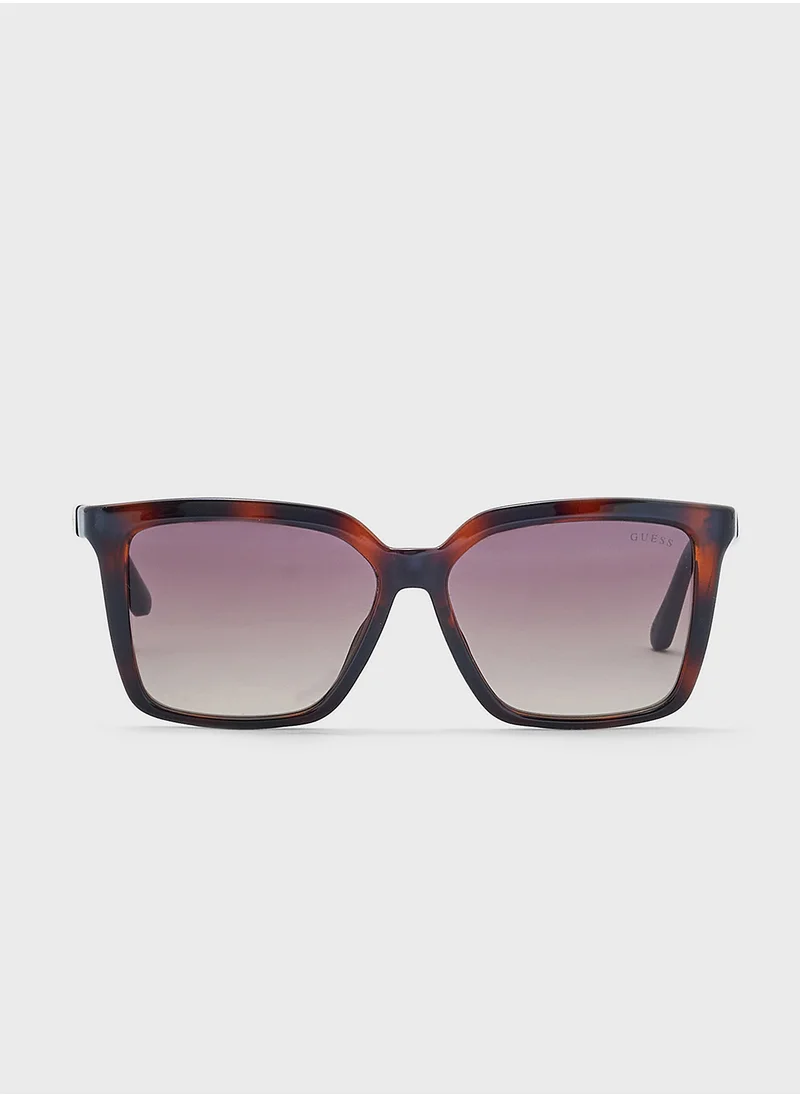 GUESS Square Uv-Protected Wayfarer Sunglasses
