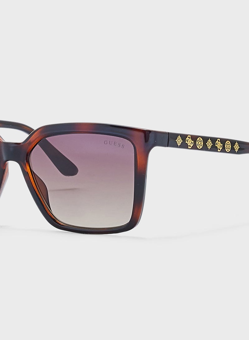 GUESS Square Uv-Protected Wayfarer Sunglasses - Image 4