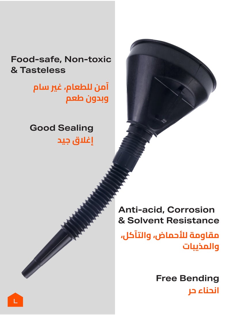BMB tools 4-Piece Lubricant Funnel 14.5cm Diameter  - Image 4