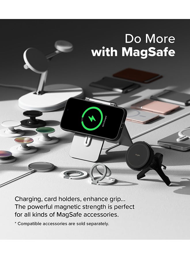 Ringke Fusion-X Magnetic Case For iPhone 16 Pro Max Case Cover Strong Magnet Anti-Fingerprint Rugged Shockproof Protective Phone Cover - Black - Image 4