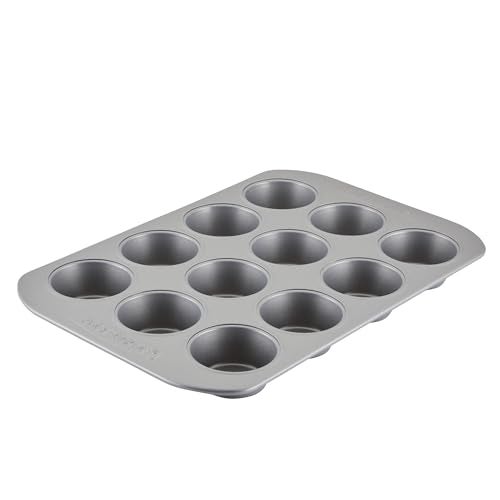 Farberware 12c Nonstick Nonstick Bakeware Muffin Pan Gray