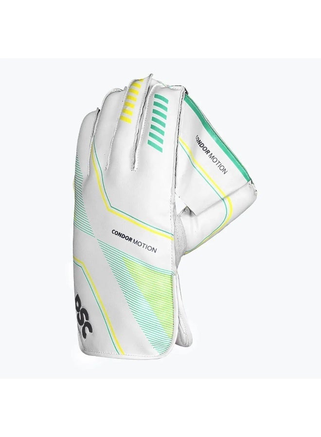 دي أس سي Condor Motion Wicket Keeping Gloves - Image 4