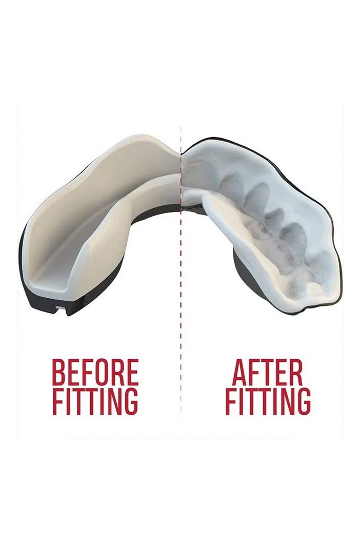 VENUM Orange Ultra-Thin Mouthguard | Moldable EVA Dental Tray | Exclusive Storage Case | For Basketball/Football/MMA - Image 4