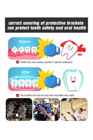 Orange Ultra-Thin Mouthguard | Moldable EVA Dental Tray | Exclusive Storage Case | For Basketball/Football/MMA - view 5