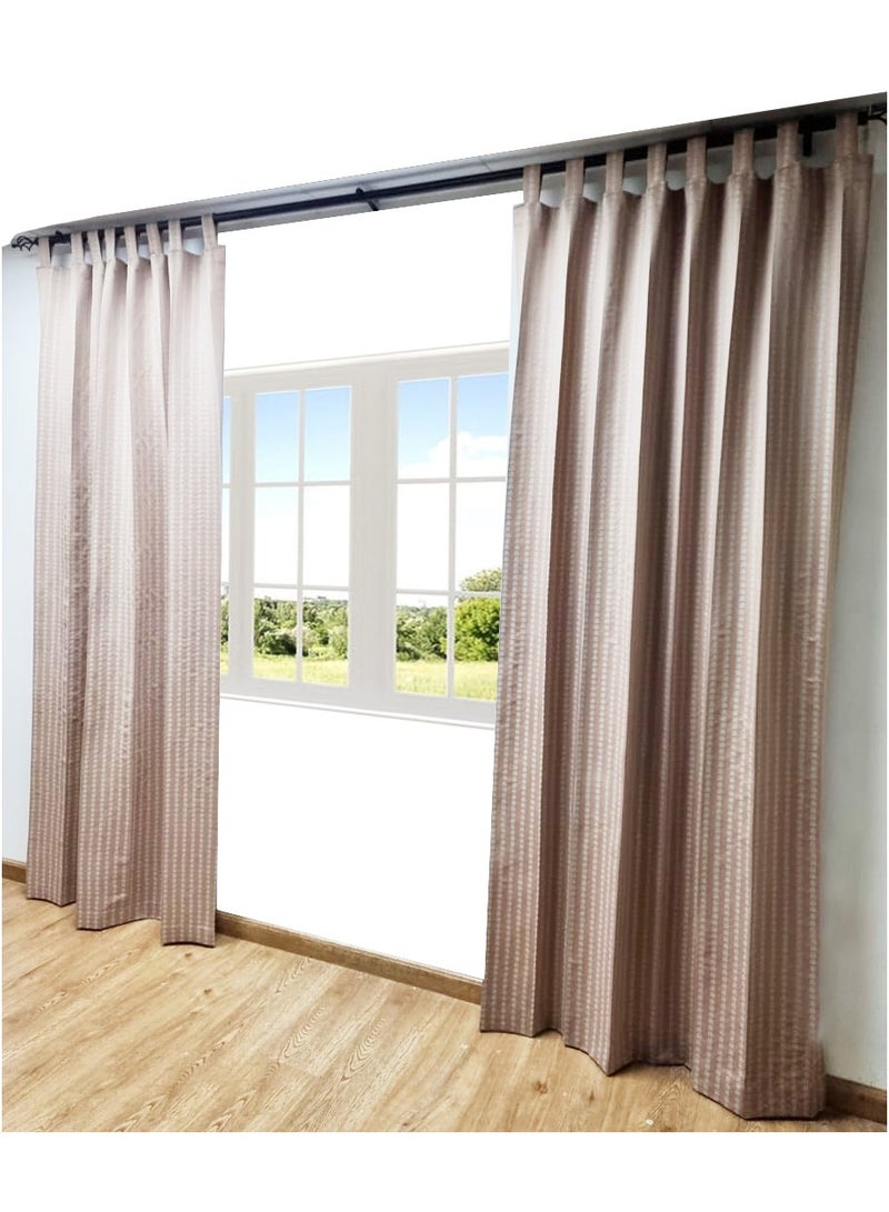 TWO-Piece Living Room Bedroom Home Decoration Window Curtains  - Image 2