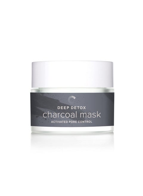 Deep Detox Activated Charcoal Clay Mask New! Face Mask To Target Enlarged Pores Reduce Blackheads Oily Skin Blemishes